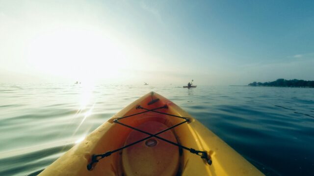 Kayak in Santa Catalina Pnaama