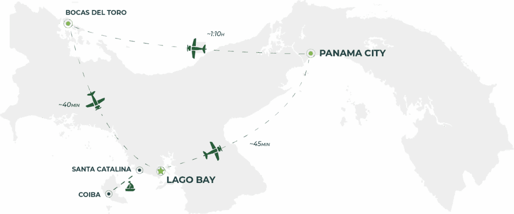 How to Get To Santa Catalina Panama Map
