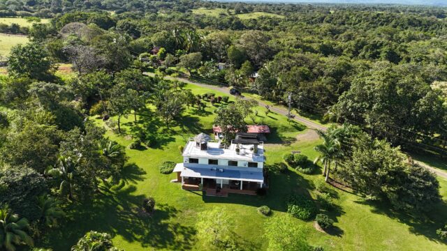 Lago Bay lake and beach view at private vacation property near Santa Catalina, Panama