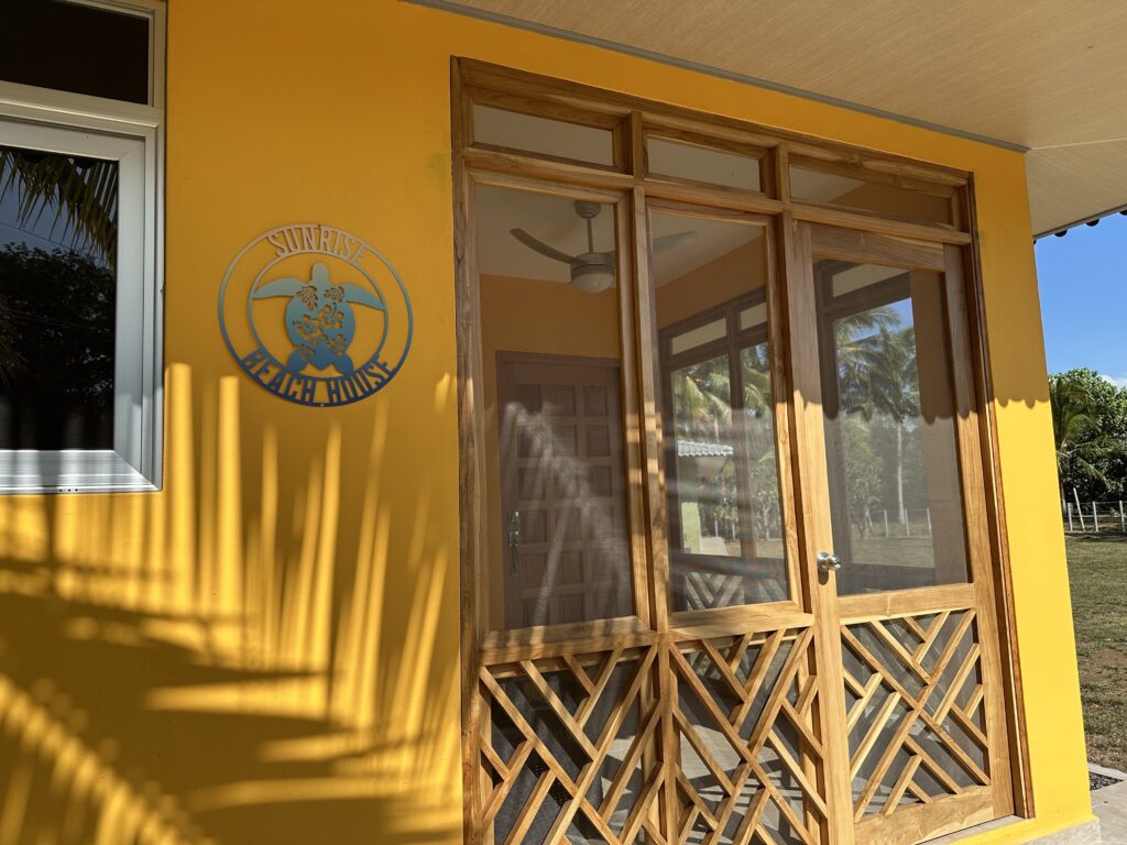 Sunset view from Lago Bay vacation homes near Santa Catalina, Panama