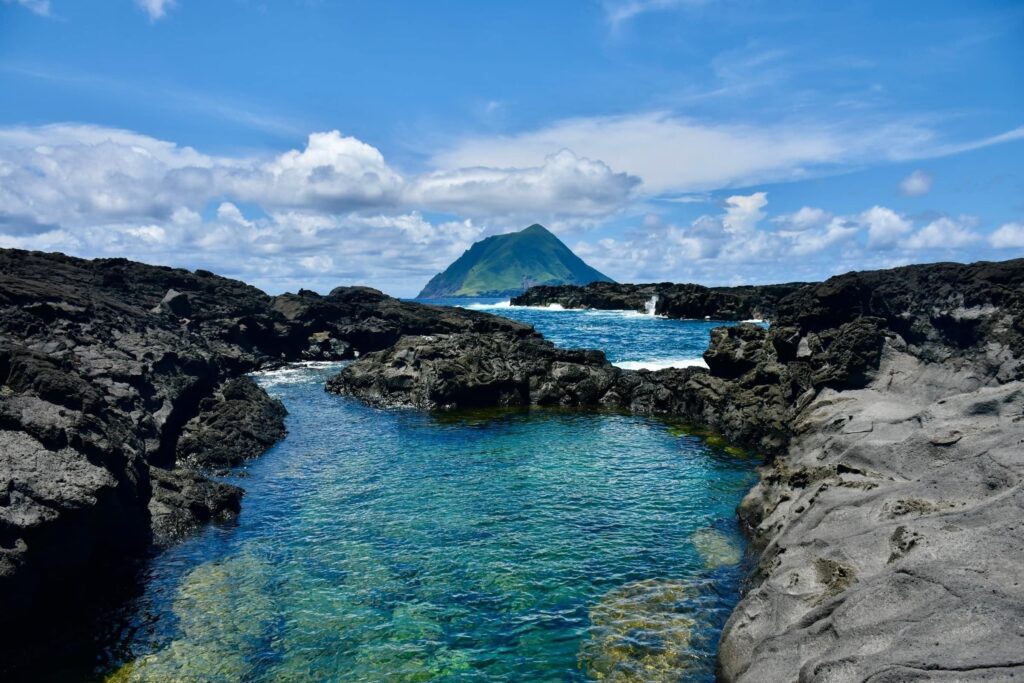 Coiba Island beach and jungle coastline in Panama