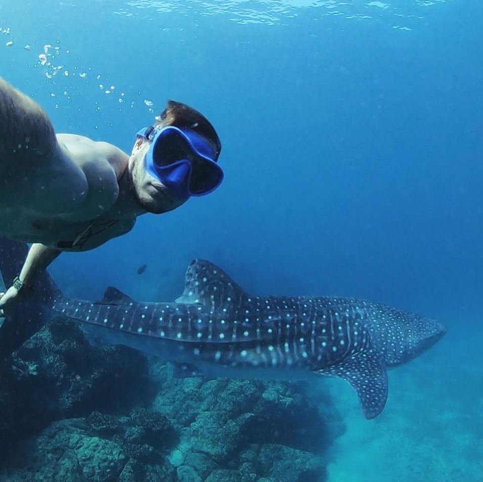 Aerial view of Coiba Island and surrounding Pacific coastline