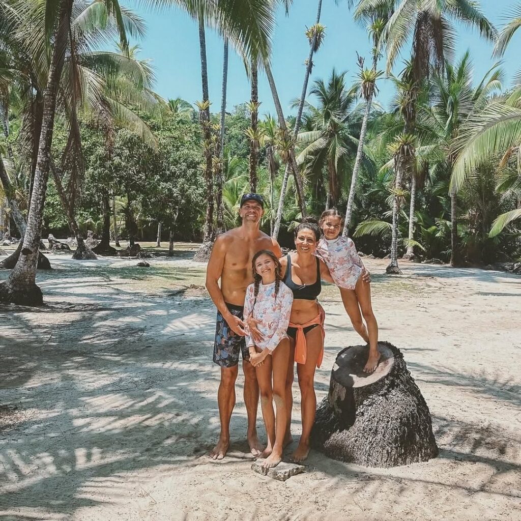 Tropical reef fish seen while snorkeling in Coiba